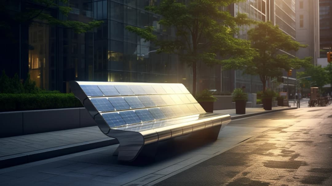 Polska cyfrowa innowacja: inteligentna miejska ławka pomaga poprawić jakość życia w miastach