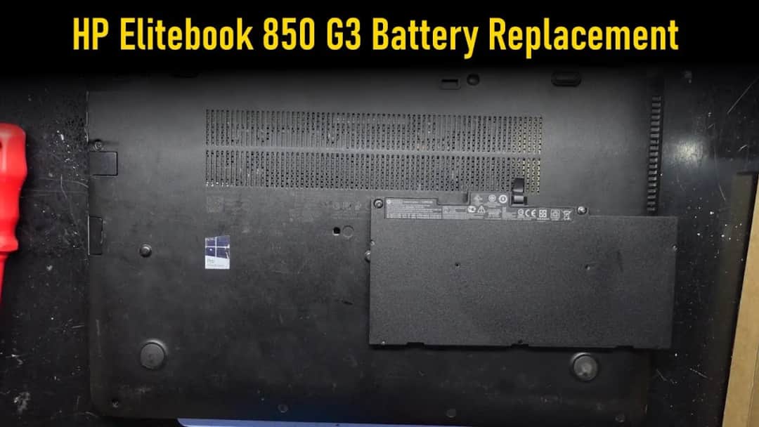 Bateria do HP EliteBook 850 G3 - Poradnik wymiany krok po kroku dla użytkowników