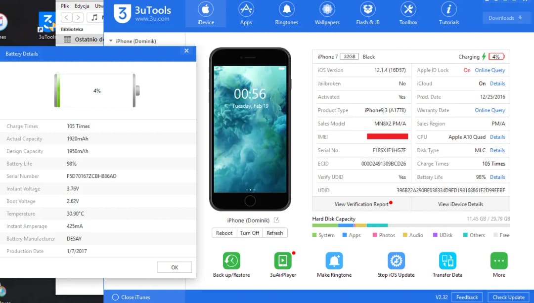Pojemność baterii iPhone 7 Plus - co musisz wiedzieć, aby uniknąć problemów
