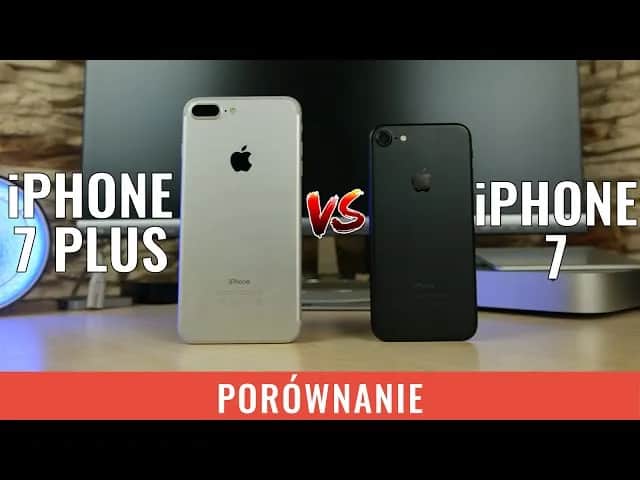 Wyświetlacz w Apple iPhone 7 Plus - porównanie z innymi modelami